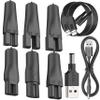 10 PCS 5V Replacement Charger USB Power Cord Adapter Compatible with Various Types of Hair Clippers,Beard Trimmers,Shavers,Beauty Instruments, Electric Hairdressers,Desk Lamps,HQ8505 Charging Cable view 1