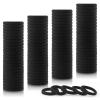 150PCS Hair Ties for Women Girls, Seamless Thick Black Hair Band, Elastic No Damage Ponytail Holder view 1