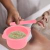 Healifty 1 Set Spa Supplies Mask Mixing Stick Facial Mask Tool Hair Removal Wax Warmer Bowl Silicone Mask Bowl Kit Practical Wax Melting Container Wax Heater Accessory Mask Mixing Supply view 2