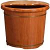 Scpantkend Foot Spas for Home Use Solid Wood Foot Tub Wood Foot Soaking Bucket Smooth and Delicate Pedicure Bucket Thicken Foot Basin Wooden Foot Bath Foot Barrel Wooden Durable Foot Basin with L view 1