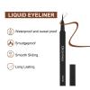 DECENTNESS Liquid Eyeliner, Eyeliner Pen with Ultra-fine Tip,Waterproof Long Lasting Makeup, Brown, 0.02 fl oz view 3