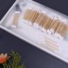 500 Pack Cotton Swabs Individually Wrapped Cotton Swab Bundle with 450 Count Dental Floss Picks view 4