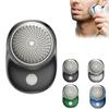 2023 New Portable Electric Shave, Gradient Space Stone Gradient Mini Shaver for Men, Pocket Size Portable Wet and Dry Shaver, USB Mini Shaver Electric Shaver, Easy One-Button Use (Black) view 1