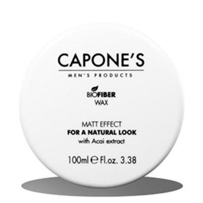CaponeS Men Bio-Fiber Wax Matt Effect With Extract Acai 100 ml / 3.38 oz
