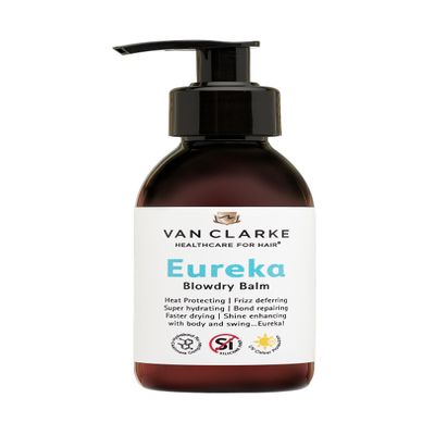 3'''More Inches - Eureka! Blowdry Balm -150ml - Heat protector - Frizz deferring, Super hydrating, Bond repairing, Fast drying, Shine enhancing with body - Haircare by Michael Van Clarke