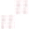 Beaupretty 200pcs Eyelash Brush Eyelash Extension Brush Brow Comb Folding Design Travel-Friendly Random Color view 1