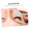 Beaupretty 200pcs Eyelash Brush Eyelash Extension Brush Brow Comb Folding Design Travel-Friendly Random Color view 2