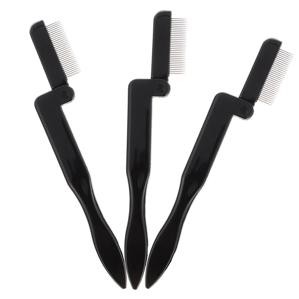 Beaupretty 9pcs Ergonomic Eyelash Brush Eyebrow Comb Makeup Brush Easy-glide Scratch Material
