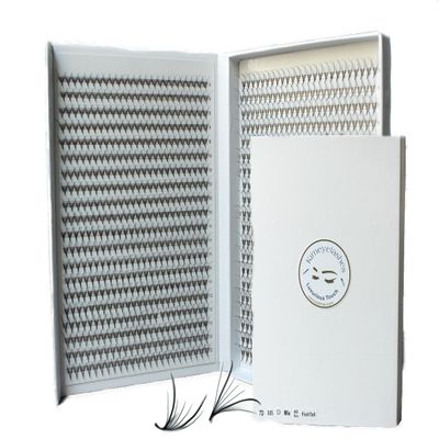 1000 fans 7D 0.05 Wispy Premade fans Mixed Lengths 9-16mm Volume loose Lashes C D Curl Handmade Fan eyelash extensions Kimeyelashes promade fan Double Spikes (Curl C, 7D - 0.05 - FishTail 1000f)