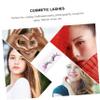 FOMIYES 4pairs Sequin False Lashes Glitter Eyelash Extensions Fluorescence Decorative Eyelashes for Girls view 4