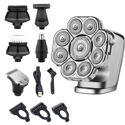 Head Shavers for Bald Men, 9D Head Shavers for Bald Men Bald Head Shavers for Men Cordless Rechargeable LED Mens Head Razors for Bald Ipx 7 Waterproof