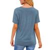 Acotar Velaris Shirt Women Night Court Gift T-Shirt City of Starlight Funny Graphic Tees Letter Print Short Sleeve Tops Blue view 4