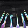 Eyelashes Tweezers Colorful Tweezer set of 6 with Black Case view 4