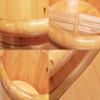 Katzowen Pedicure Foot Soak Heighten Foot Bath, Foot Bath Tub, Solid Wood Foot Bath Tub, Foot Tub, Pedicure Basin, Foot Massage Basin, Home, Hotel, 41 * 26 * 31cm Foot Spa Bath Massager view 4