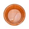 Katzowen Pedicure Foot Soak Thick Water-Saving Oak Foot Bath Barrel, Foot Bath Barrel, Tub, Footbath Foot Spa Bath Massager (Color : Foot Bath Without Cover) view 2