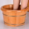 Katzowen Pedicure Foot Soak Thick Water-Saving Oak Foot Bath Barrel, Foot Bath Barrel, Tub, Footbath Foot Spa Bath Massager (Color : Foot Bath Without Cover) view 4