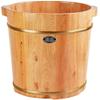 Scpantkend Foot Spas for Home Use Foot Washing Barrel, Footbath Barrel, Foot Bath Wooden Tub, Spa Massage Foot Tub, Foot Bath Barrel, Foot Relaxing, Pain Fatigue Relief view 1
