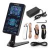 BAMTTOO Tattoo Power Supply Professional LCD Power Source for Coil Rotary Machine Digital Screen Adjustable Stand Supplies with Foot Pedal and Clip Cords view 1