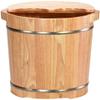 Scpantkend Foot Spas for Home Use Foot Bath Wooden Barrel Bathtub Household Foot Washing Bucket Chinese for Bucket Foot Bath Barrel Foot Tub with Lid Foot Spa Bath Massager view 1