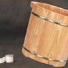 Scpantkend Foot Spas for Home Use Foot Bath Wooden Barrel Bathtub Household Foot Washing Bucket Chinese for Bucket Foot Bath Barrel Foot Tub with Lid Foot Spa Bath Massager view 2