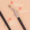 5pcs Bent Eyeliner Brush, Bent Liner Makeup Brush, Multifunctional Makeup Angled Eyeliner Brushes, Cosmetic Tool for Concealer, Precise Eyeliner Brush for Gel, Liquid or Powder Eyeliner Application view 2