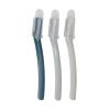 3 PCS Eyebrow Knife and Face Trimmer, Easy to Use Facial Hair Removal for Women, Facial Hair Shaper Remover, Practical Stainless Steel Curved Eyebrow Hair Trimmer for Women and Men view 1