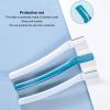 3 PCS Eyebrow Knife and Face Trimmer, Easy to Use Facial Hair Removal for Women, Facial Hair Shaper Remover, Practical Stainless Steel Curved Eyebrow Hair Trimmer for Women and Men view 2