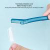 3 PCS Eyebrow Knife and Face Trimmer, Easy to Use Facial Hair Removal for Women, Facial Hair Shaper Remover, Practical Stainless Steel Curved Eyebrow Hair Trimmer for Women and Men view 3