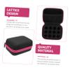 Beavorty 1pc Portable Storage Pouch Travel Organizer for Essential Oils Oxford Lightweight Design Zipper Closure for Outdoor Travel view 2