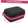 Beavorty 1pc Portable Storage Pouch Travel Organizer for Essential Oils Oxford Lightweight Design Zipper Closure for Outdoor Travel view 3