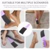 Beavorty Dry Foot File Foot Files for Pedicures Feet Rasp Feet Filer Dead Skin Double Sided Care Curved File Professional Scraper (Random Color) view 4