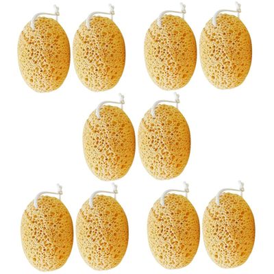 10 pcs Bath sponges for Shower for Men Body Bath Sponges exfoliating deep exfoliating washcloths Tool Man Super Soft