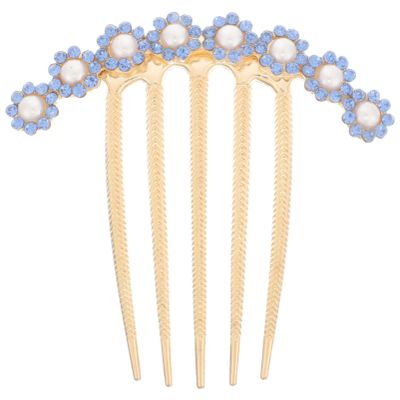 Beaupretty Korean version Medium hair accessories rhinestones hair comb grace bride headpieces for wedding rhinestone side comb rhinestone hair combs Fashion girl