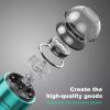 Head Shavers for Bald Men, Mini Electric Shaver Razor Shaving Beard Machine for Men Dry Wet Beard Trimmer Rechargeable (Color : Gold) view 3