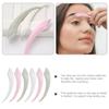 Beavorty 6pcs Eyebrow Portable Stainless Steel Facial Hair Shavers for Women Safe Easy Eyebrow Grooming Tool for Travel Daily Use view 4
