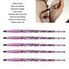 5pcs Lip Brush, Glitter Long Handle Eye Shadow Brush, Professional Lip Makeup Brush, Lipstick Gloss Brushes Applicators, Soft Hair Lip Makeup Brush, Cosmetic Tool for Eyeshadow Foundation view 3
