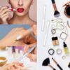 10 Pack 3 ML Transparent Twist Pens, Empty Cuticle Nail Oil Pen with Brush Tip, Cosmetic Lip Gloss Containers Applicators Eyelash Growth Liquid Tube view 3