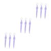 Beaupretty 9pcs Stainless Steel Eyebrow Precision Eyebrow Trimmers for Delicate Shaping Lightweight and Portable Makeup Tools for Travel view 1