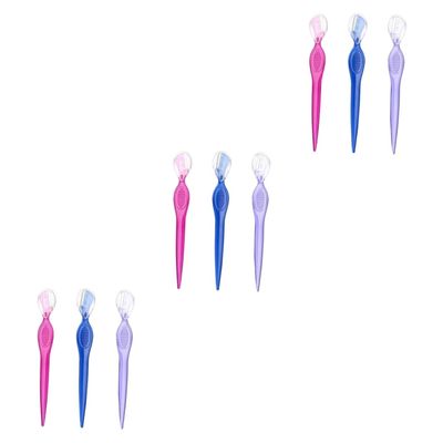 Beaupretty 9pcs Eyebrow Shaver for Women Eyebrow Razors and Trimmers Beauty Makeup Kit Lightweight Portable Each