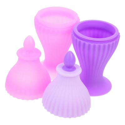 Beavorty 2pcs Reusable Silicone Ice Facial Roller Cooling Face for Tightening Skin Reducing Puffiness and Enhancing Eye Relaxation Ice Holder for Face Care and Sun Redness Relief