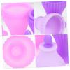 Beavorty 2pcs Reusable Silicone Ice Facial Roller Cooling Face for Tightening Skin Reducing Puffiness and Enhancing Eye Relaxation Ice Holder for Face Care and Sun Redness Relief view 2