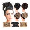 messy bun hair piece Short Messy Curly Dish Hair Bun Extension Synthetic Updo Hairpieces Hair Combs Clip in Ponytail Scrunchie Chignon Tray Ponytail Hair Piece for Women bun hair pieces for women ( Co view 3