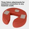 Master Music Crescent Round High Fidelity Sound Face Cradle Cushion- Bluetooth Massage Pillow-Music Headrest Cushion Pad Musical Neck Support for Massage Tables. (Cinamon) view 4