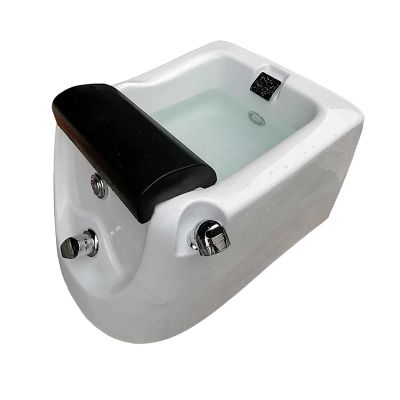 Acrylic Massage Footbath Floor Type Foot Massage Basin Colorful Light Surfing Massager Foot Soaking Bath Basin Feet for Dry Cracked Feet for Women and Men Pedicure Foot Soak ( Color : Type a , Size :