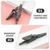 Beavorty -one Grooming Kit 4-piece Nose Hair Scissors Eyebrow Trimmer Scissors Precision Cutting - view 3