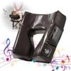 Master Music Patented ErgonomicDream High Fidelity Music Sound Face Cradle Cushion- Bluetooth Massage Pillow-Music Headrest Cushion Pad Musical Neck Support for Massage Tables. (Chocolate Nano) view 1