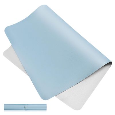 FOMIYES Nail Art Table Mat, Foldable Nail Art Hand Rest Pad, Soft Leather Manicure Mat for Arm Rest Cushion, Multifunctional Desk Mouse Pad