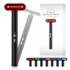 Fxtiaa Led-Light-Therapy, 7 Color Face Skincare Wand with Facial Massager LED Face Skin Rejuvenation for Face & Neck & Eye Skincare Equipment Red Light Wand view 1
