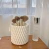 360 Rotating Makeup Brush Storage Bucket Dustproof Pen Holder Brush Beauty Brush Storage Box Ins Premium Storage Barrel Barrel Brush view 2