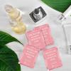 Ctosree 150 pcs Makeup Remover Wipes Bulk Individually Wrapped Makeup Wipes Single Makeup Remover Cloth Facial Cleansing Pads for Mascara Lipstick Oil Dirt Face Skin Travel Hotel(Pink) view 4